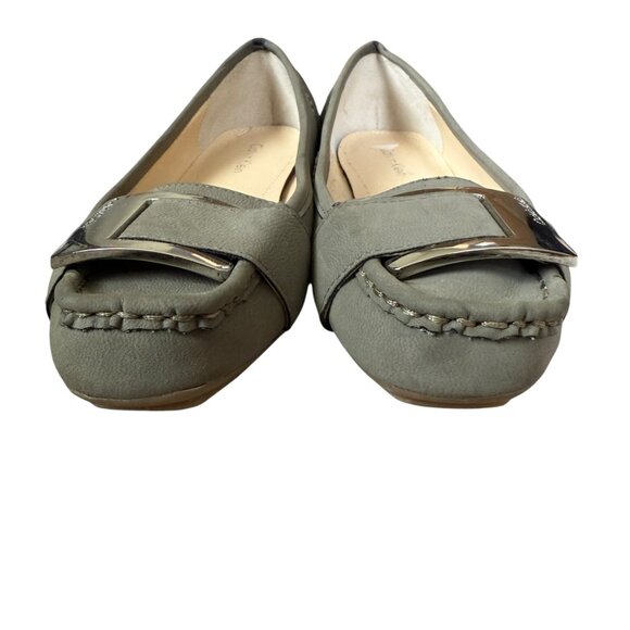 Calvin Klein monet gray slip on flats flexible sole women's size 6M - Picture 4 of 12